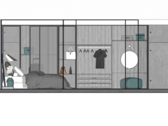 Model sketchup nội thất phòng ngủ đẹp, chất lượng