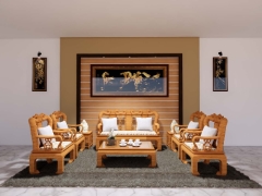 Model Su 2017 thiết kế 4 mẫu phòng khách cổ điển 