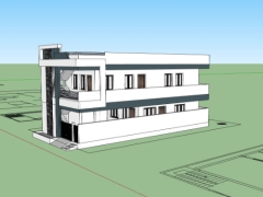 Model su căn hộ cho thuê 2 tầng khép kín tổng kt 6.8x15.5m