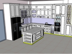 Model su mẫu nội thất phòng bếp mới