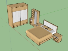 Model su nội thất phòng ngủ