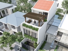 Model thiết kế nhà ở phố 3 tầng cực đẹp su