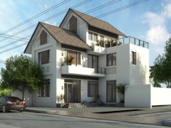 Nhà biệt thự 3 tầng .skp mới