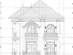 Nhà biệt thự 3 tầng tân cổ điển 10x20m hồ sơ