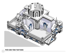 Nhà biệt thự lâu đài tân cổ điển 95% revit + model twinmotion (setup cơ bản ngoại thất))