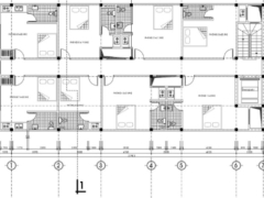 Nhà chung cư mini 6 tầng 10.5x21m hồ sơ