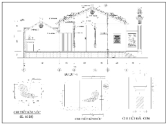 Nhà dân 1 tầng mái nhật 3 phòng ngủ + bếp diện tích xây dựng 12.7x14.8m