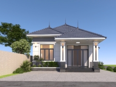 kiến trúc biệt thự 1  tầng,bản vẽ biệt thự,biệt thự 1 tầng