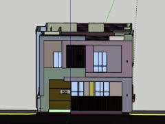 Nhà ở 2 tầng 9.4x12m model su việt nam
