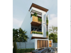 Nhà phố 2 Tầng 5x20m (Hồ sơ TKTC)
