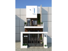 Nhà phố 2 tầng cao cấp 5x25m, 4 phòng ngủ