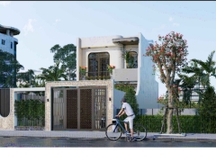 Nhà phố 2 tầng hiện đại kích thước 6x13.75m