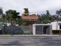 Nhà phố 2 tầng su đẹp