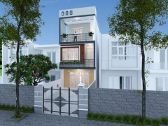 Nhà phố 3 tầng 6x12m