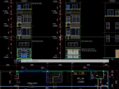 Nhà phố 4 tầng kích thước thiết kế 4x17m đầy đủ danh mục