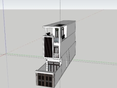 Nhà phố sang trọng 3 tầng 4x19m