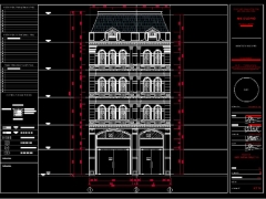 Nhà phố tân cổ điển 5 tầng 1 lửng 9.8x10.9m full (kiến trúc.kết cấu,điện nước) có ảnh phối cảnh
