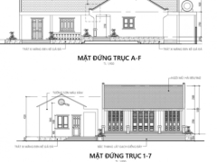 Nhà thờ họ model cad danh mục kiến trúc