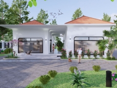 Nhà Vườn Mái Ngói Nhà Modum