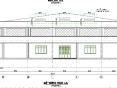 Nhà xưởng 2 tầng 46x115m