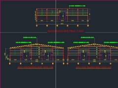 Nhà xưởng hệ kết cấu thép diện tích 42x40m không có cột giữa, full kết cấu chi tiết