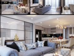Nội thất nhà chung cư căn hộ masteri 100m2
