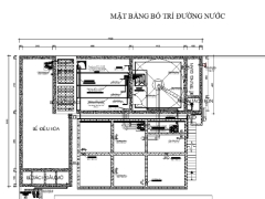 Nước thải sinh hoạt 280m3 - Bản vẽ thiết kế