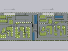 Phối cảnh trung tâm sát hạch lái xe 02(diện tích 2,7ha)