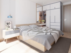Phối dựng cảnh nội thất Phòng ngủ với SKetchup 2017+ vray3.6