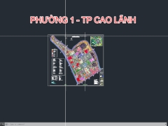 Quy hoạch chi tiết xây dựng phường 1 TP Cao Lãnh