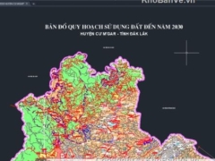 Quy hoạch sử dụng đất cư mgar tỉnh đắk nông đến năm 2030