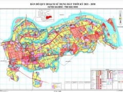 Quy hoạch sử dụng đất gia bình bắc ninh đến năm 2030