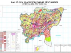 Quy hoạch sử dụng đất h.nga sơn thanh hóa đến năm 2030