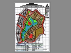 Quy hoạch sử dụng đất khu dân cư số 1 phường 8,thành phố Đà Lạt Lâm Đồng(Kiến trúc +Sử dụng đất)