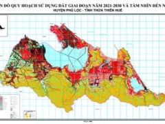 Quy hoạch sử dụng đất phú lộc thừa thiên huế đến năm 2030