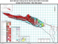 Quy hoạch sử dụng đất tân phú đông tiền giang tầm nhìn 2030