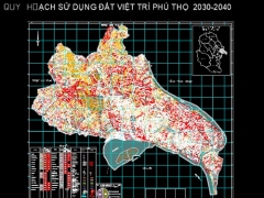 Quy hoạch sử dụng đất việt trì phú thọ (sử dụng đất+giao thông)