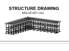 Revit structure 2016 trường học 2 tầng