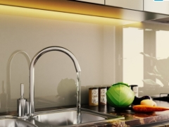 SU2018 - Vray3.6  thiết kế tủ bếp như hình