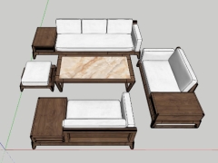 Tải free bộ ghế sofa dựng model sketchup