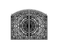 Tải model cnc cổng 2 cánh trống đồng dxf tháng 5