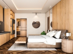 Thiết kế .skp nội thất phòng ngủ 3d đẹp