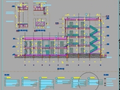 Thiết kế bản vẽ cải tạo xây dựng nhà điều hành sản xuất điện lực 6 tầng