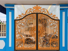 Thiết kế bộ cổng vòm cnc 2 cánh dành cho biệt thự