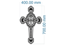 Thiết kế cắt cnc công giáo đẹp