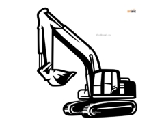 Thiết kế cắt cnc xe cẩu dxf
