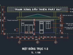 Thiết kế cây xăng