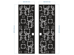 Thiết kế cnc cổng 2 cánh đẹp nhất dxf