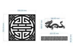 Thiết kế cnc hoa văn xe tang đẹp