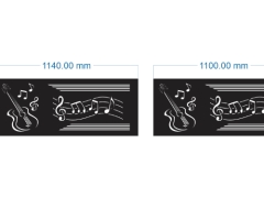 Thiết kế cnc lan can nốt nhạc mới